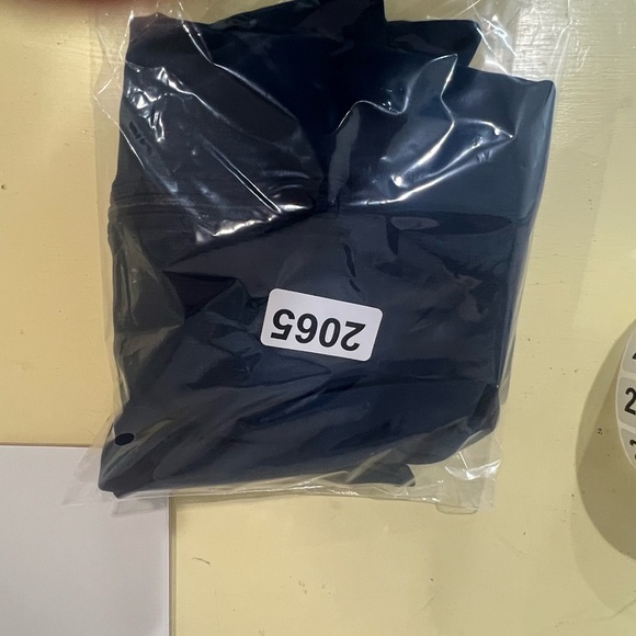 Rhone Small Performance Pullover Navy Quarter Zip 1/4 Zip Sweater Stretch Cotton - Picture 9 of 9